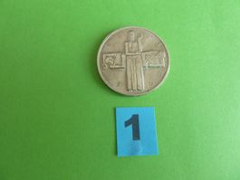 1963 :  Gedenkmünze 5 Fr. 100 Jahre "Rotes Kreuz"