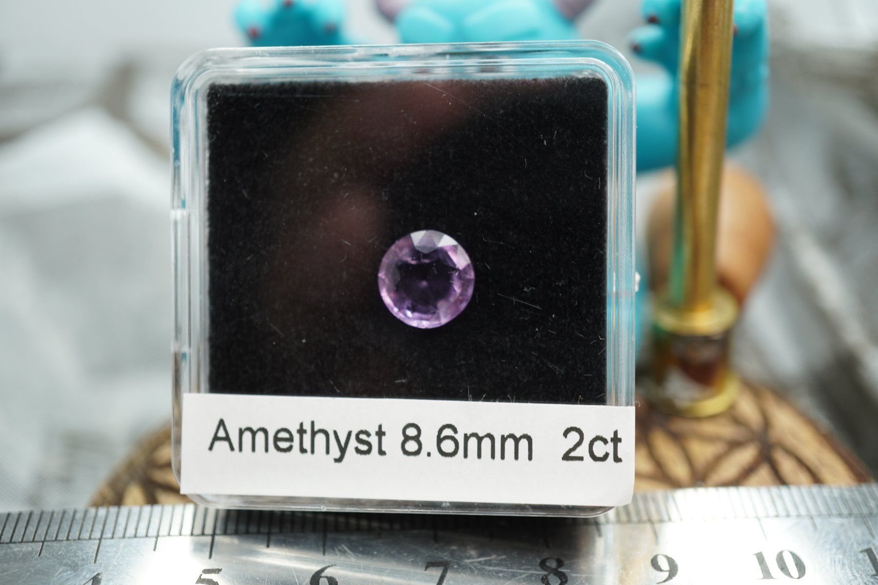 Pierres précieuses: Amethyst Facettiert      6mm   2ct   Räumung – Neuf avec emballage d'origine à Eschenbach SG par topstone 1
