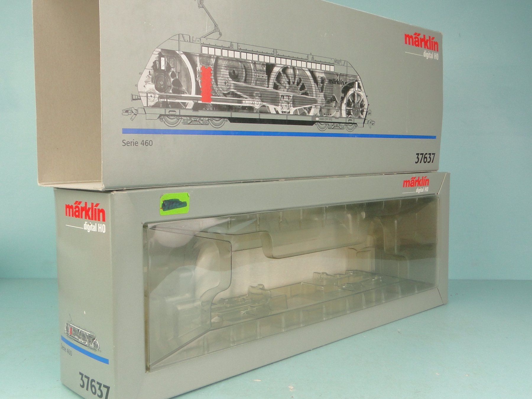 Märklin Modelleisenbahnen: Märklin leerer Karton 37637 SBB S 460 – Gebraucht aus Bülach von cann11