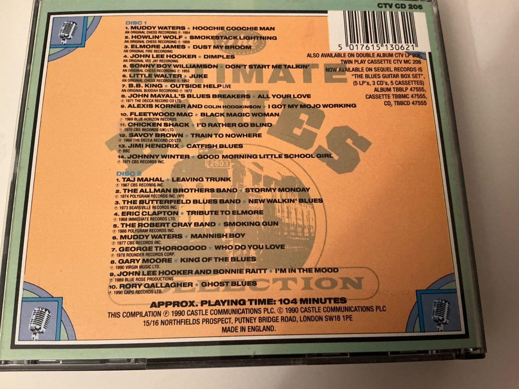 CD: The Ultimate Blues Collection / 1990 / 2 CD – Usato da Dübendorf venduto da Troll_88 1