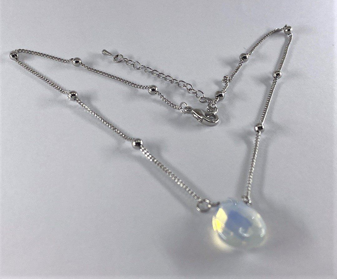 Catenine: Collier Silber 925 mit Opalith – Nuovo e nell'imballaggio originale da Matten b. Interlaken venduto da kero71 4