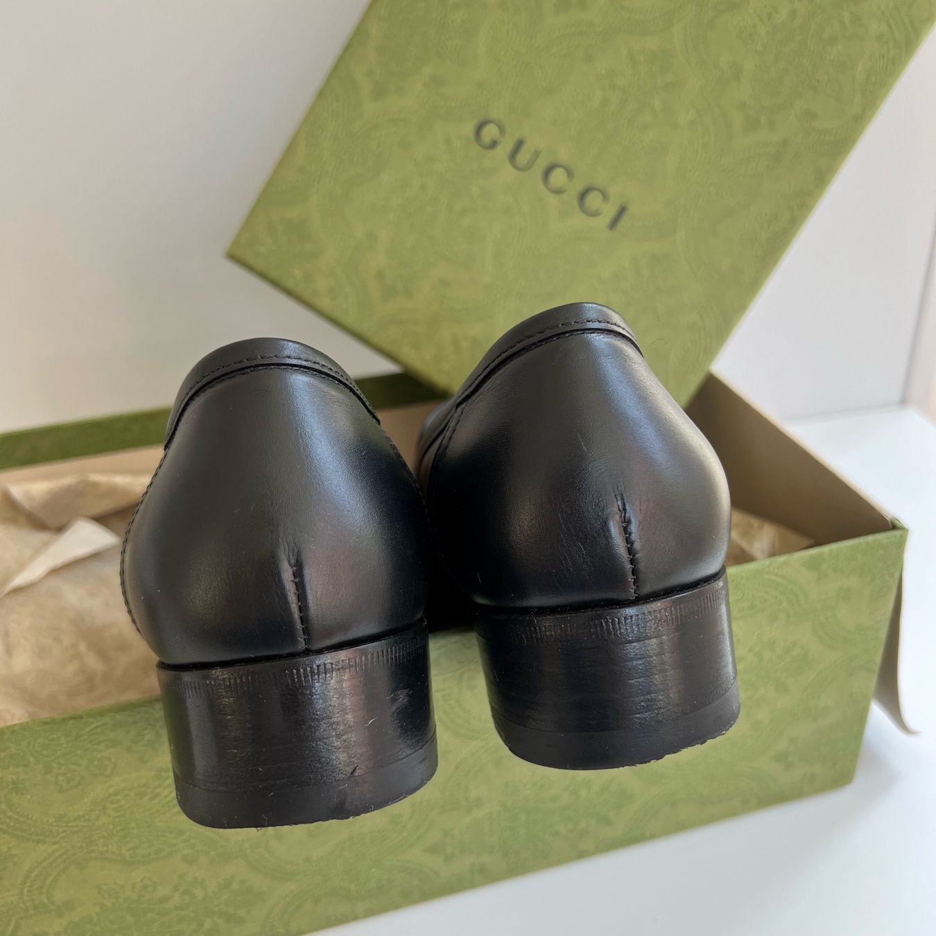 Gudrun Sjöden Scarpe da donna: Gucci Block Heel Horsebit Loafers, 36 – Usato da Zürich venduto da camenk 6