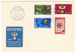 Lettre HOSPES BERN BPA A356 23.V.54