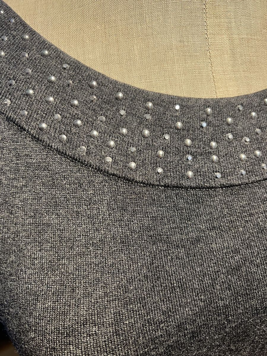 S.Oliver Robes: S.Oliver Selection Strickkleid mit Perlen 38, NEU – Neuf (Voir description) à Ehrendingen par Singo07 1