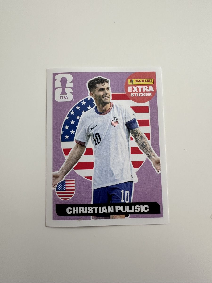 Panini Sammelbilder & Trading cards: Christian Pulisic Extra Sticker – Neu (gemäss Beschreibung) aus St. Gallen von Gio3399
