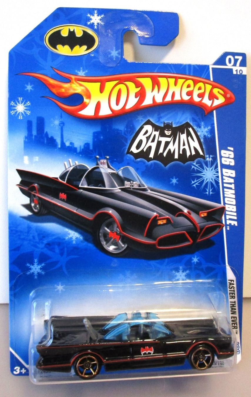 Hot Wheels Modellini d'auto: HOT WHEELS '66 BATMOBILE – Nuovo e nell'imballaggio originale da Chêne-Bourg venduto da breno56