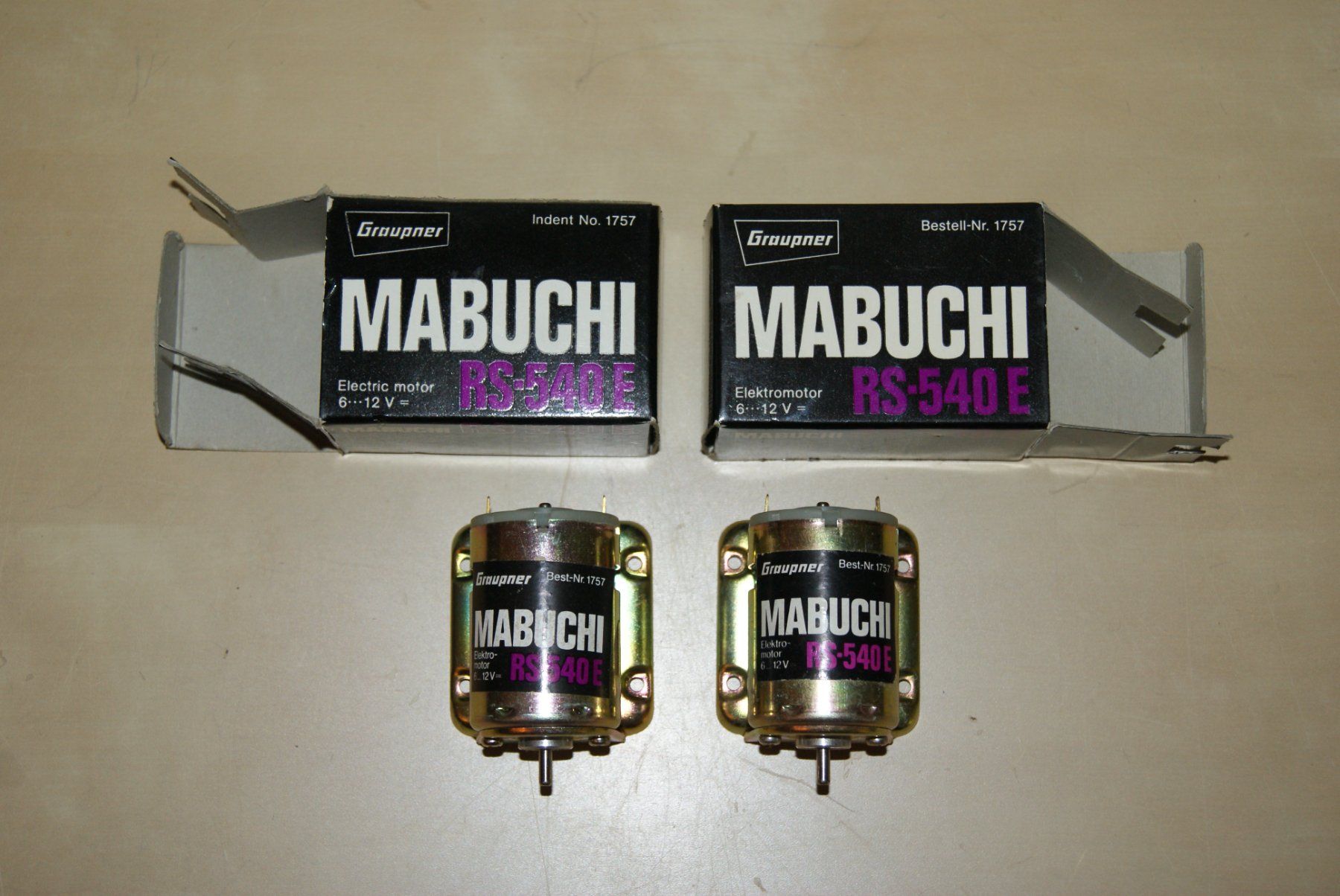 Motoren: Mabuchi RS-540 E Motor Elektromotor – Gebraucht aus Zürich von Widi1 1