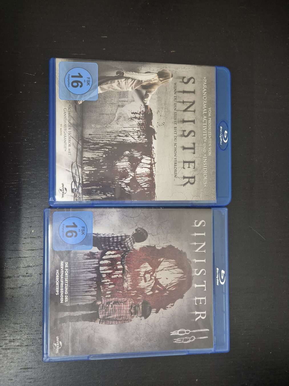 Alle DVDs: Sinister 1 und 2 Blu-ray Set – Gebraucht aus Wald ZH von _Hotarubi_
