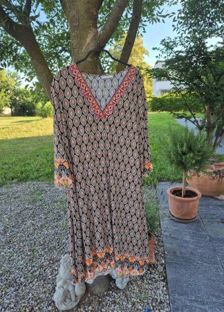 *BOHO* KLEID Made in ITALY Gr.M/L passt zu DEVOTION, NILE
