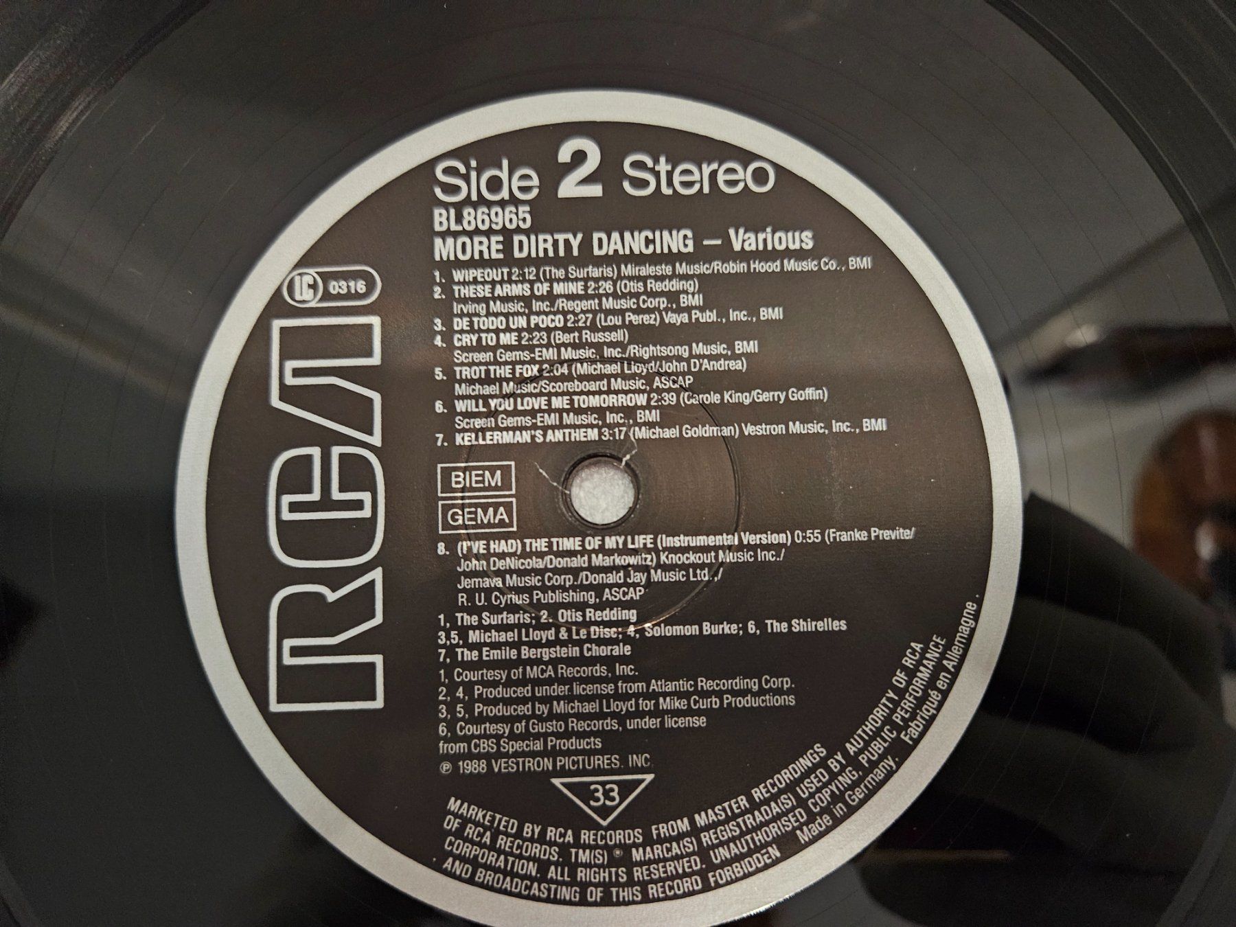 Dischi in vinile: More Dirty Dancing (LP, Soundtrack, Pop, Compilation) – Usato da Uster venduto da Vinyl-Leidenschaft 7