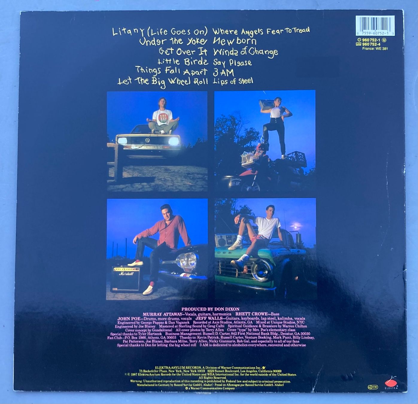 Dischi in vinile: GUADALCANAL DIARY - 2X4 – Usato da Poliez-Pittet venduto da Newtown-Records 1