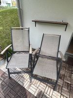 Folding Outdoor Chairs  Set of 2