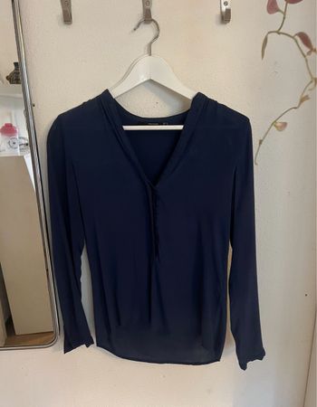 Viskosenbluse von Hallhuber, 36, 100 % Viskose