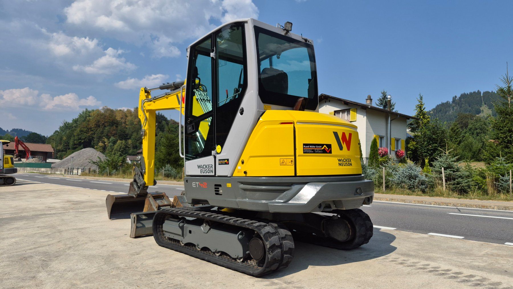 Wacker Neuson Excavateurs: Raupenbagger Bagger  Wacker Neuson ET42  Jg. 2022 1420 Std. – D'occasion à Schüpfheim par grischa01 5