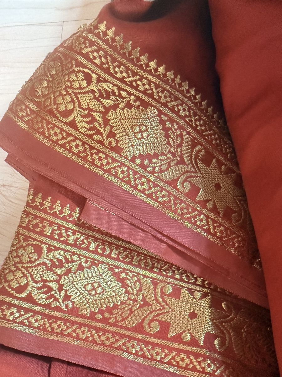 Tessuti: Stoffpaket 4 wunderschöne indische Seidenstoffe – Nuovo (secondo la descrizione) da Elsau venduto da mintgreen1 3