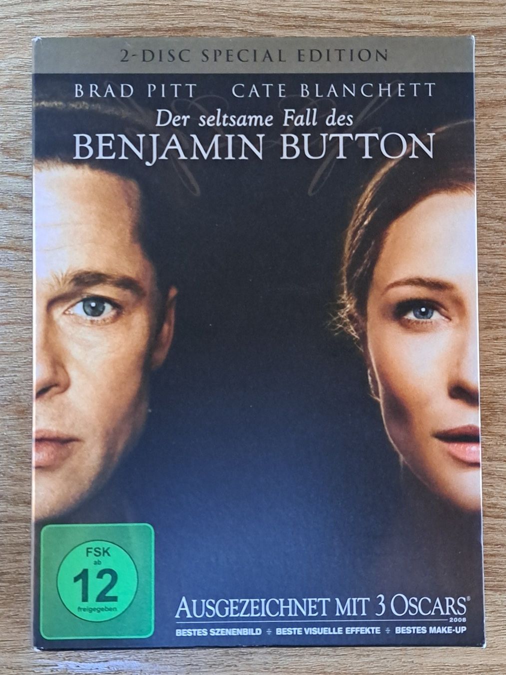 Alle DVDs: Der Seltsame Fall des Benjamin Button, Boxset 2 DVDs+Booklet – Gebraucht aus Unterseen von Kanica