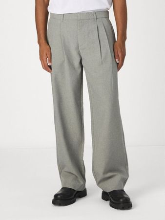 Jack & Jones WIDE Stoffhose - Light Grey