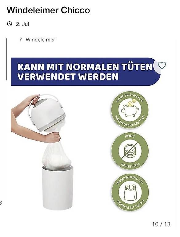 Abfalleimer: Windeleimer – Gebraucht aus Schaffhausen von iri_6yrz 2