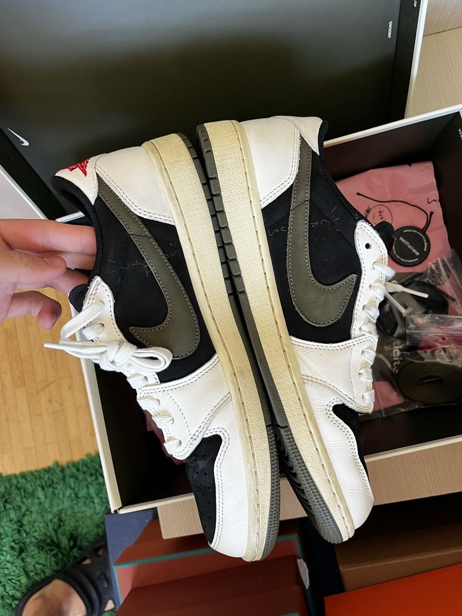 Jordan Herrenschuhe: Jordan 1 Travis Scotr Olive OG – Gebraucht aus Genève von 3M_JR 4