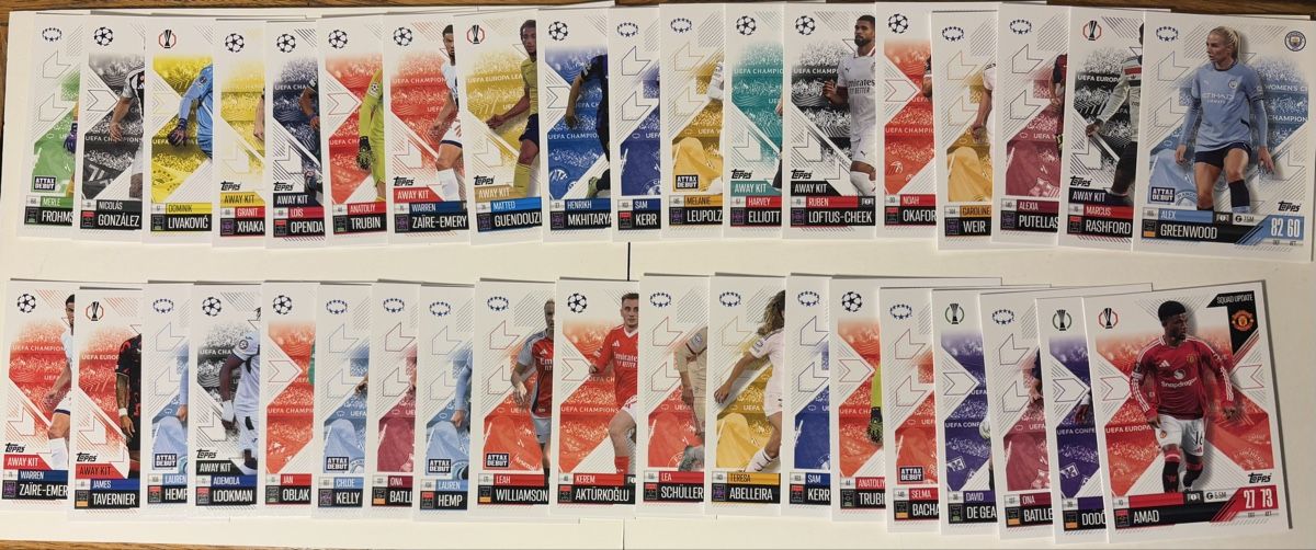 Topps Sammelbilder & Trading cards: Topps Match Attax Extra 24/25 Basekarten – Neu (gemäss Beschreibung) aus Basel von JM_Cards