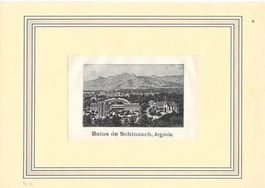 Schinznach Bad Lithografie