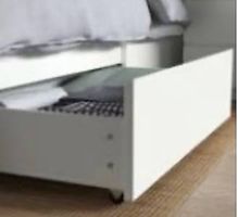 MALM Bettschublade  weiss für Bettgestell Ikea, 1 Stück, neu