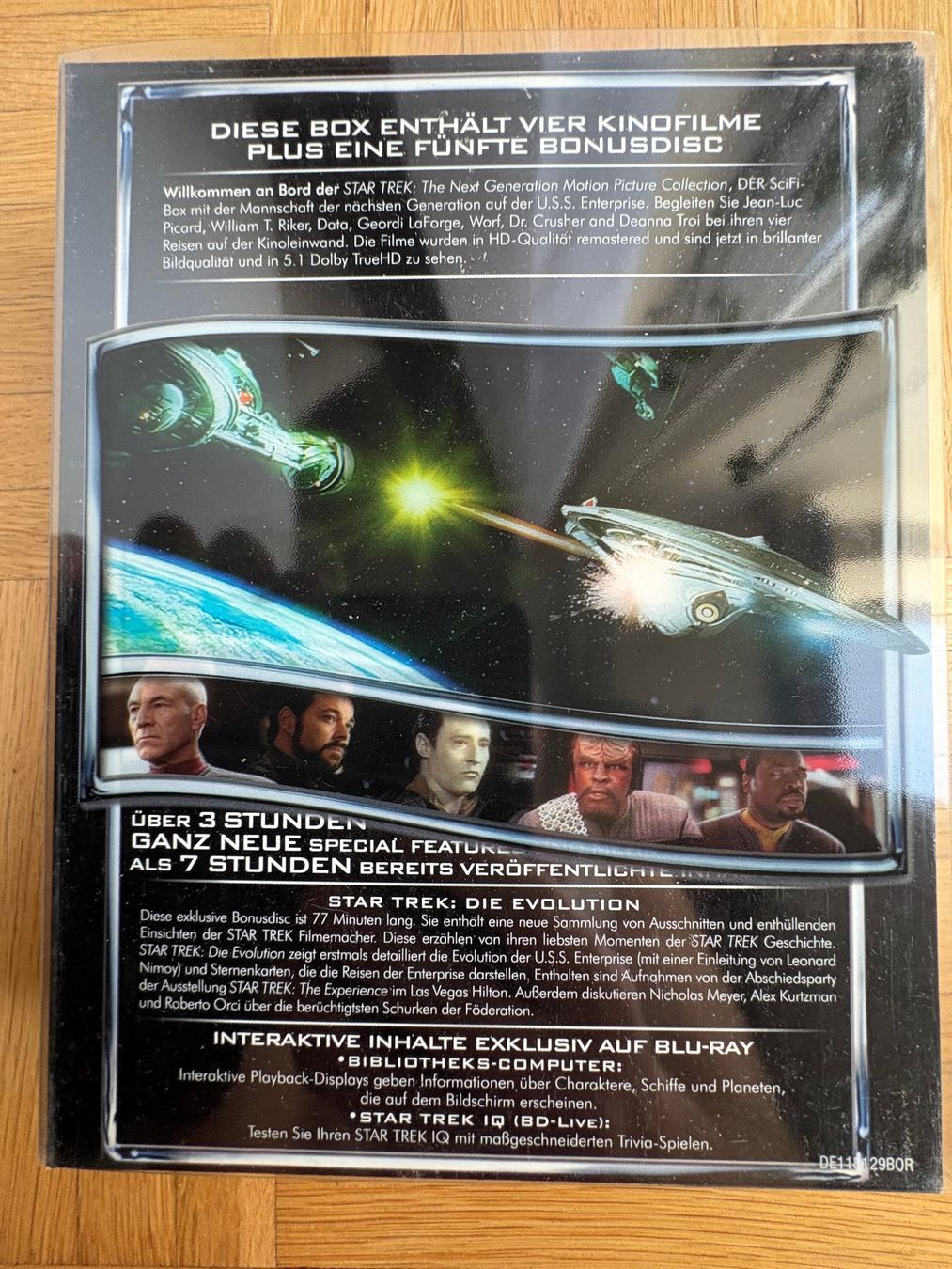 Tutti i DVDs: Star Trek: The Next Generation Motion Picture Collection – Usato da Zürich venduto da Malcom 4
