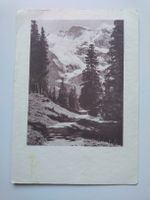 Carte postale ancienne Vue du Jungfrau depuis Mürren 1937