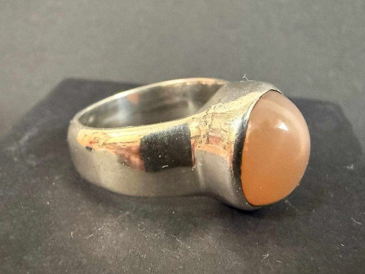 Anelli: Silber Ring mit Katzenauge 925 – Usato da Spiegel b. Bern venduto da Rogger72 2