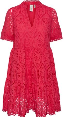 Sommerliches Lochstickerei Kleid von YAS, Grösse XS,  NP 80