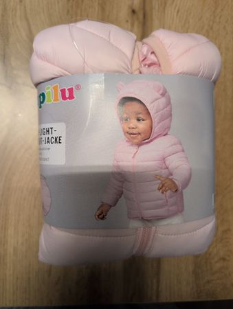 NEU Baby Jacke Rosa, Gr 92 wasser- und windabweisend