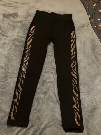 Leggins mit Muster Gr. M neuwertig
