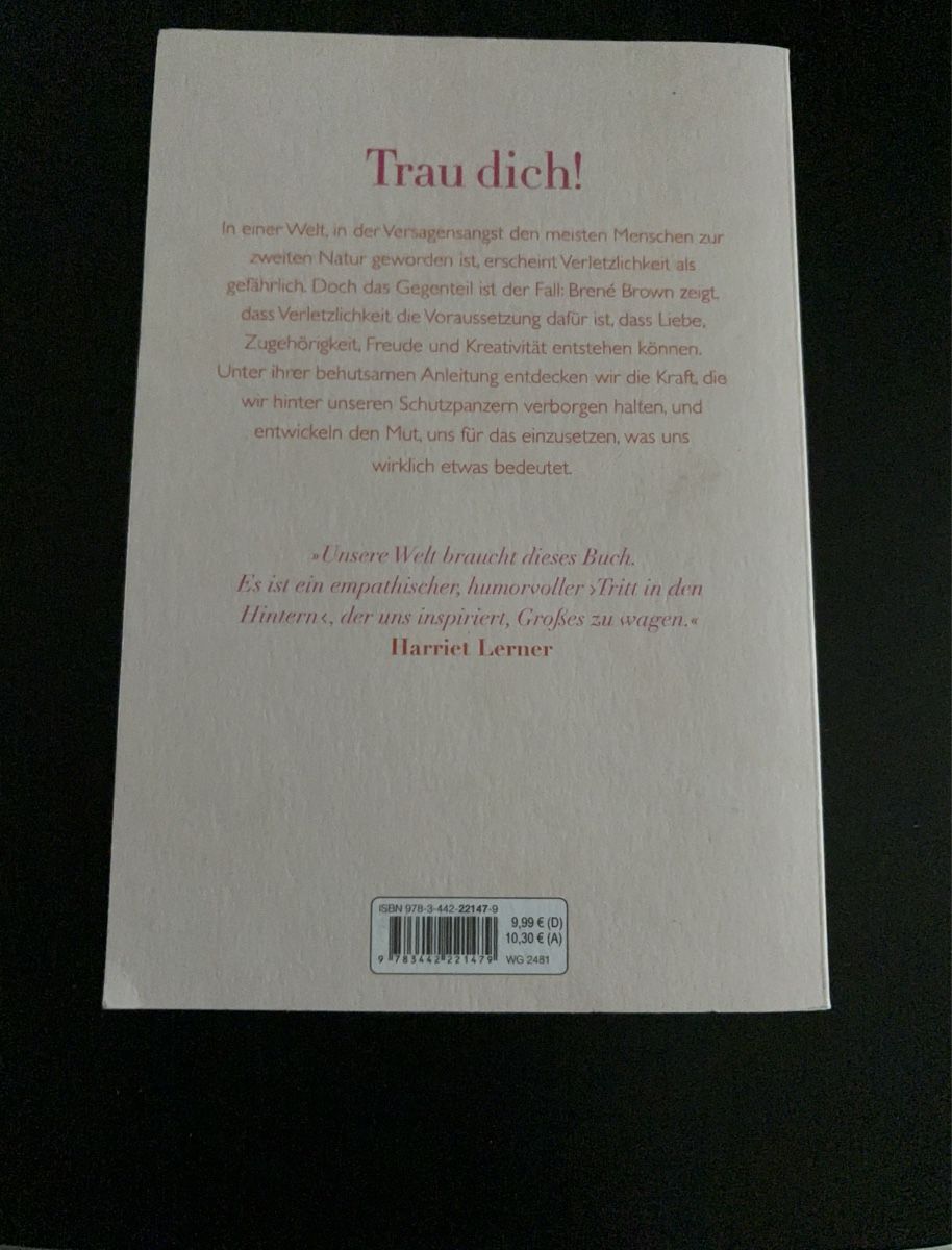 Libri: Verletzlichkeit macht stark – Nuovo (secondo la descrizione) da Amriswil venduto da SCHLOSSGEISTLI 1