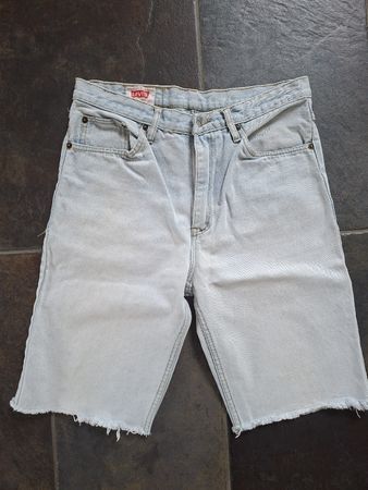 Short en jean Levi's d'été délavé taille S