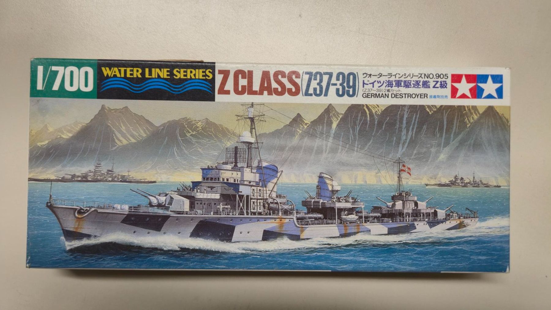 Tamiya Kit di modellismo & Modellini statici: Destroyer Z Class (Z37-39) – Nuovo e nell'imballaggio originale da Wettingen venduto da Mmarb