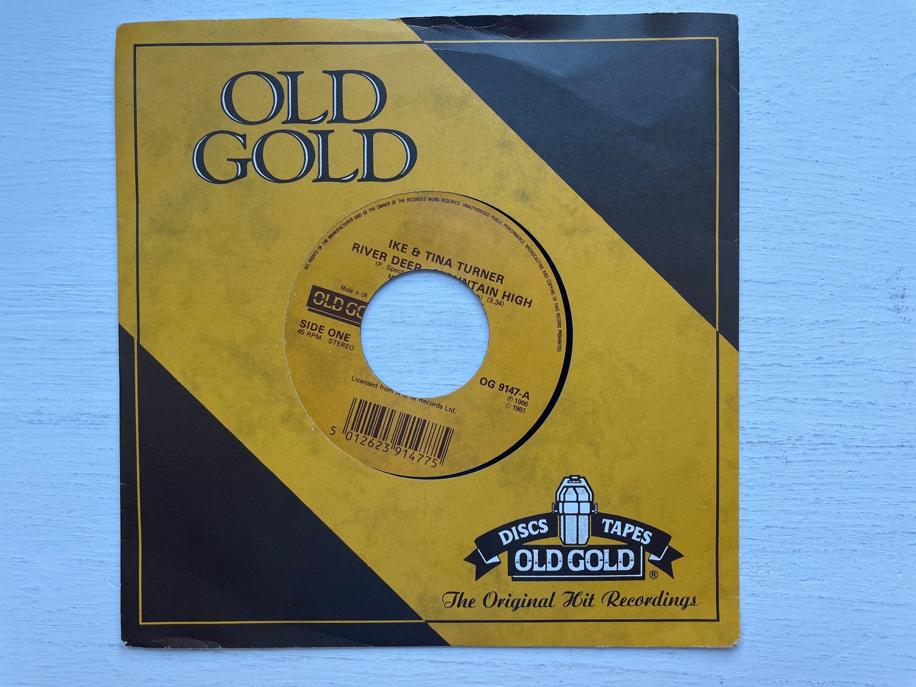 Dischi in vinile: Ike & Tina Turner - River Deep, Mountain High - 7" Single – Usato da Zürich venduto da Andy_t71