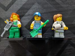 Lego Minifiguren ( Malerin, Strassenbau)