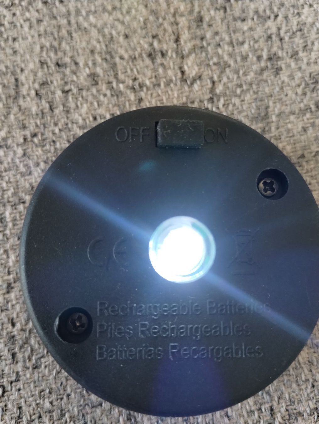 Lampen: Lampe solaire à Led de table 16 cm hauteur – Neu und originalverpackt aus Lausanne von Martinucci 3