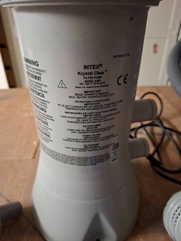 Pompes et pièces: Verkaufe eine Bestway Flowclear Kartuschenfilterpumpe – D'occasion à Sempach Station par arggg