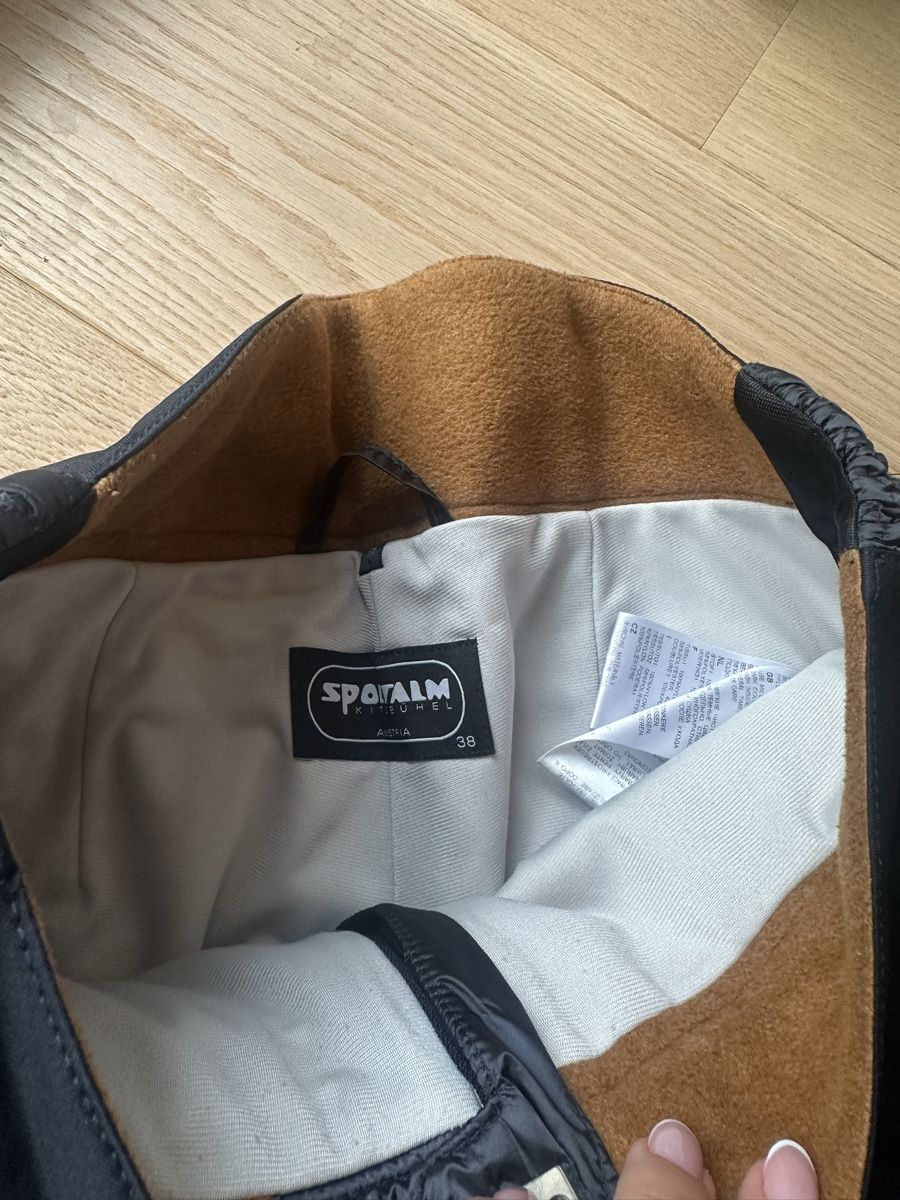 Sportalm Pantaloni: Sportalm black ski pants size 38 – Usato da St. Niklausen LU venduto da lau_259n 3