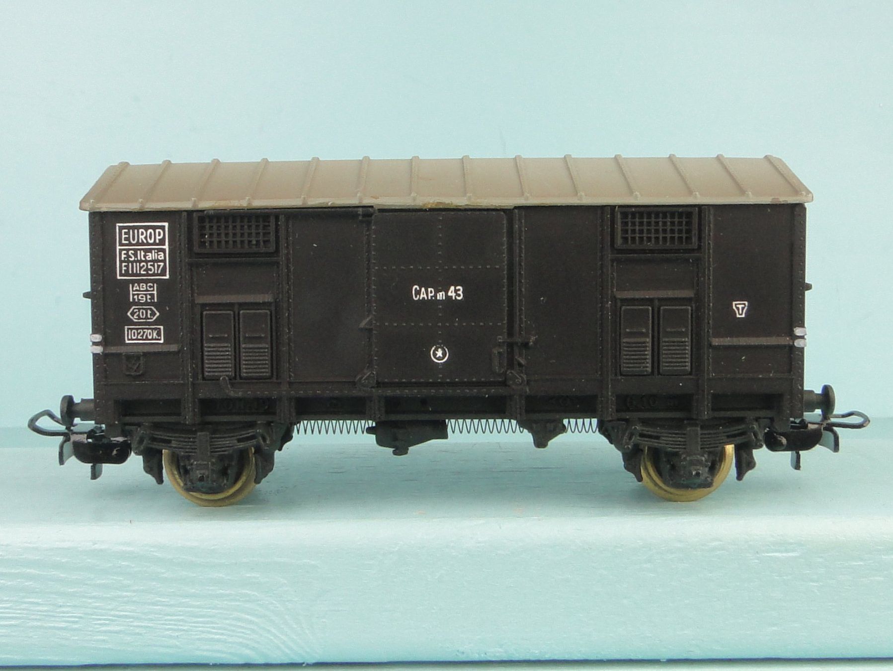 Pocher Modellini di ferrovie: POCHER H0 FS Spitzdach – Usato da Bülach venduto da cann11 4