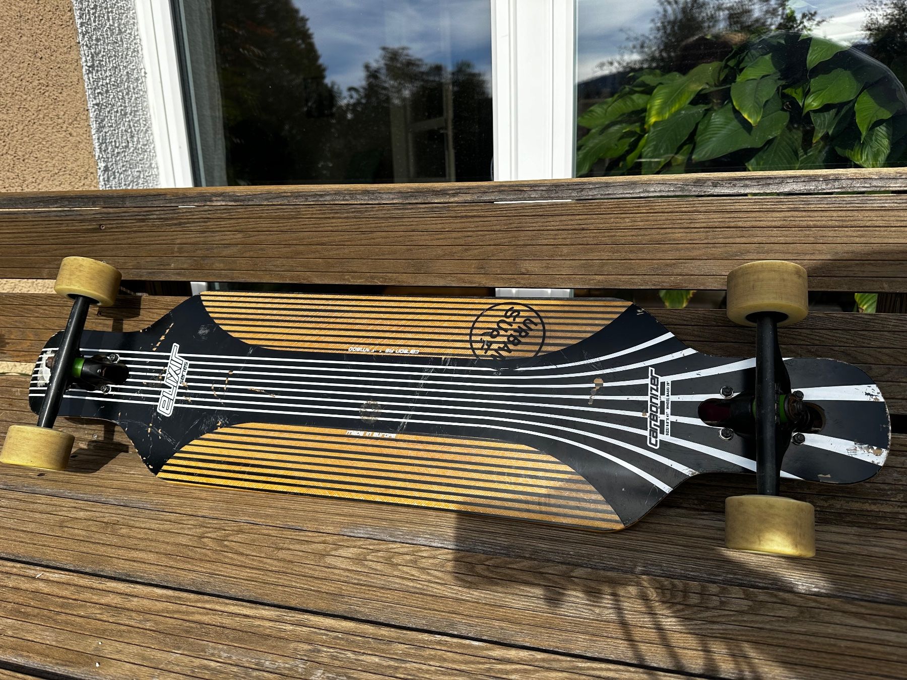Skateboards: Longboard Carbonizer – Gebraucht aus Richterswil von  2