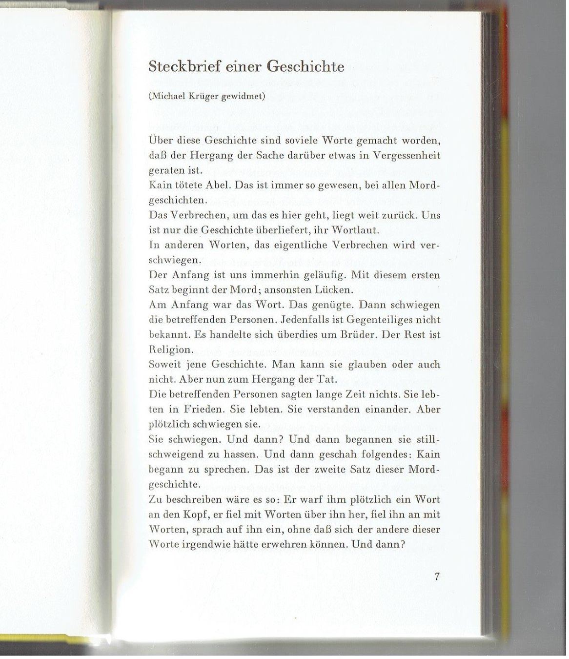Libri: Wondratschek  OMNIBUS – Usato da Flims - Dorf venduto da Stagediver 2