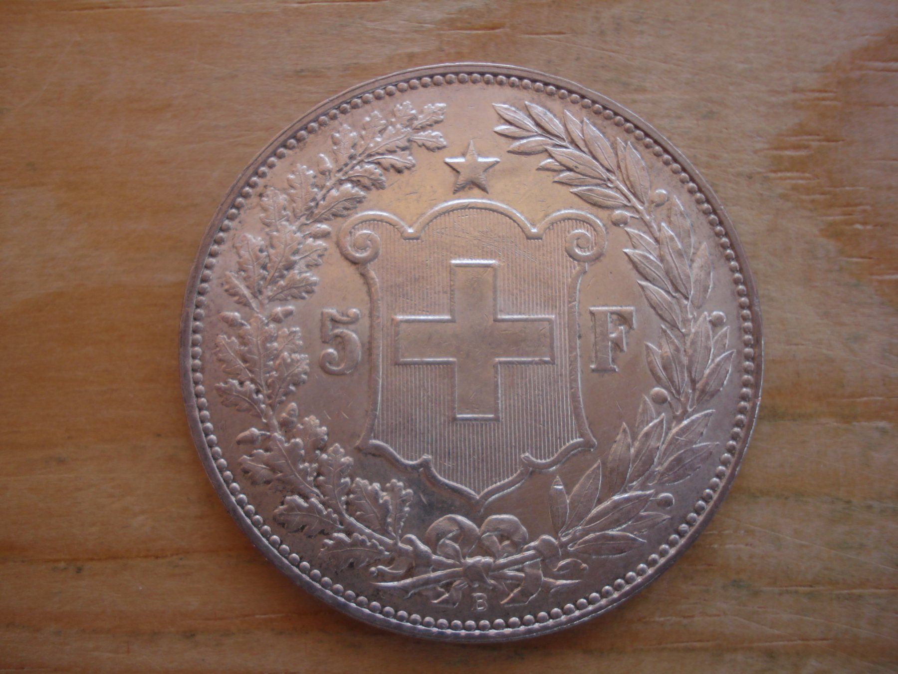 Alle Münzen: (C1) 5 Franken 1895 UNZ – Gebraucht aus Erlach von Net-Coins 2