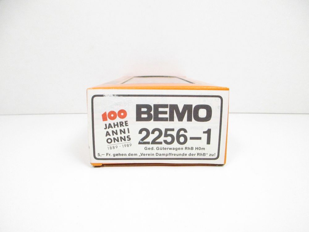 Bemo Modelleisenbahnen: Bemo H0m 2256-1 RhB Güterwagen - 100 Jahre Rhätische Bahn – Neu und originalverpackt aus Olten von Heinrich875 9