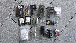E-Zigaretten Verdampfer mit Ersatzteilen
