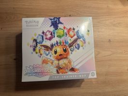 Pokémon Top-Trainer-Box Prismatische Entwicklungen neu