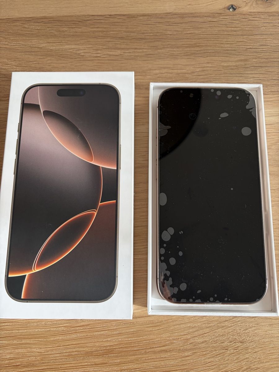 Apple Telefoni cellulari / Smartphones: Neuwertiges iPhone 16 pro Desert Titan  – Usato da Oberbüren venduto da Mabi1975