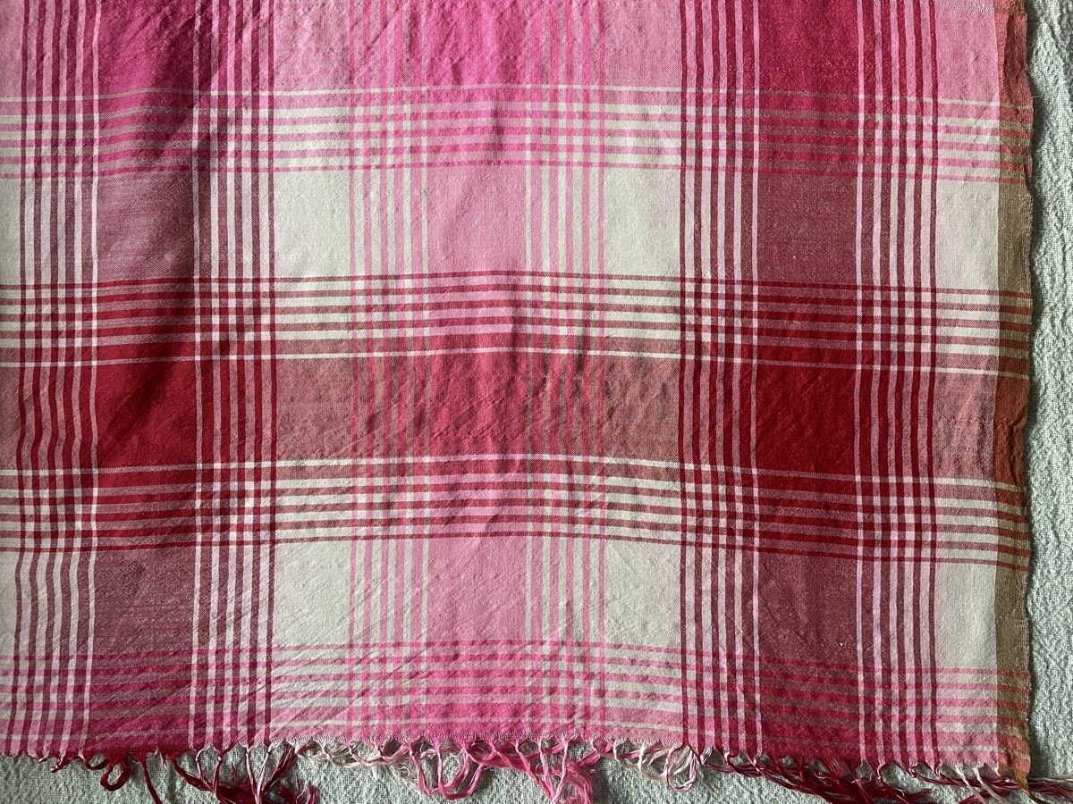 Ensoie Foulard & Sciarpe: En Soie Seidenschal rosa-blau – Usato da Zürich venduto da ehupp 2