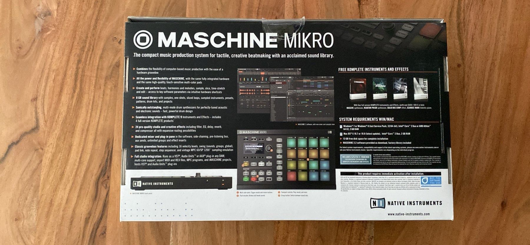 Musikinstrumente: Maschine Mikro MK2 – Neu und originalverpackt aus Langenthal von  1
